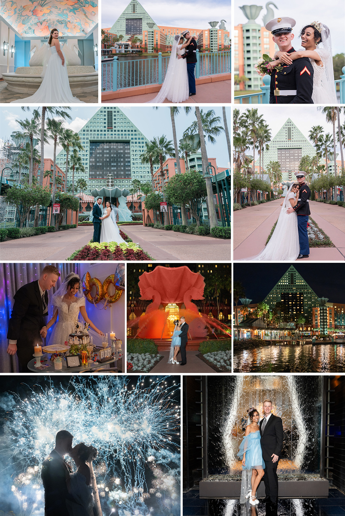 Swan dolphin weddings Orlando