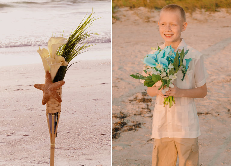 Beach elopement St Petersburg