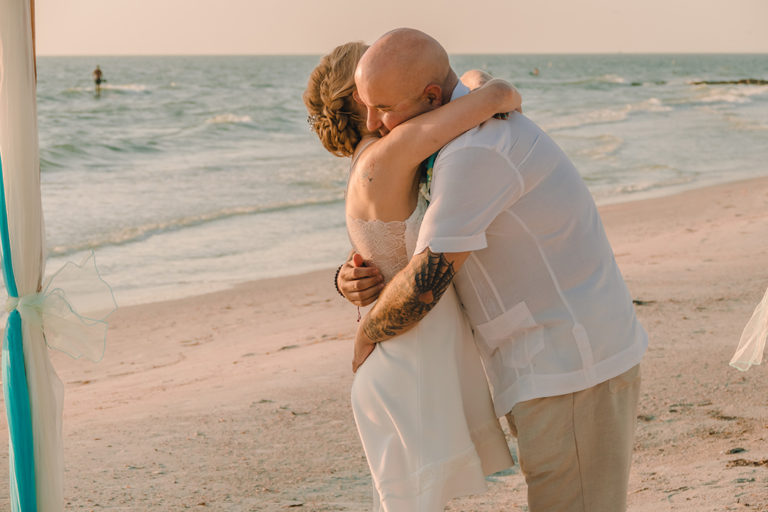 Beach elopement St Petersburg