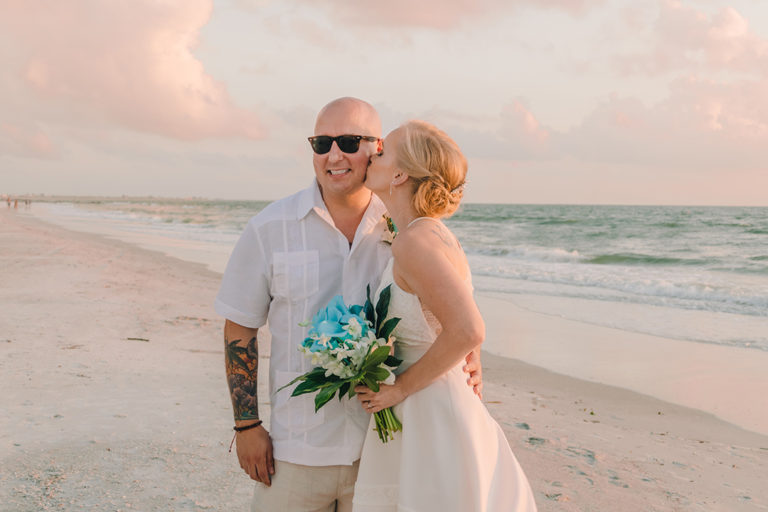 Beach elopement St Petersburg